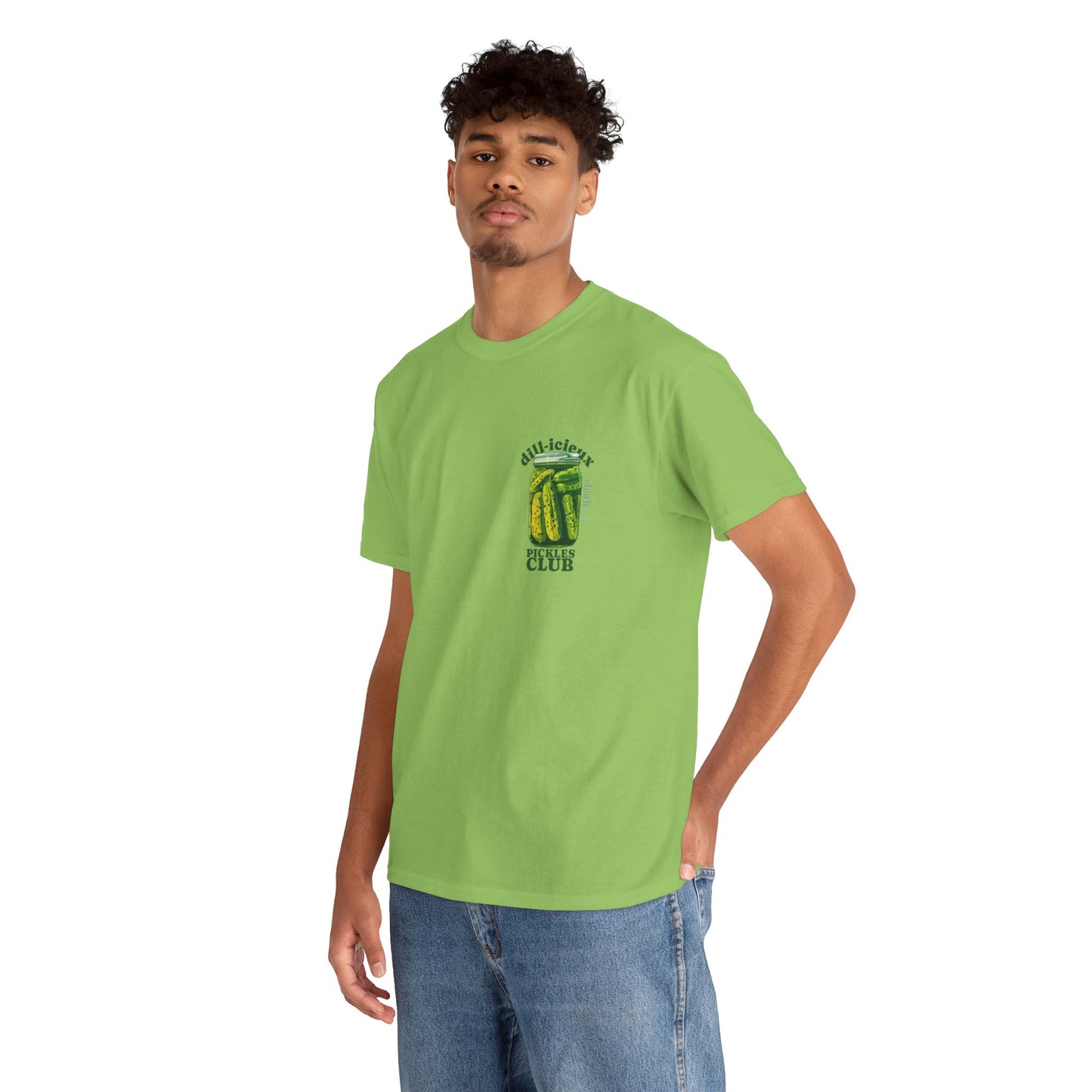 T-shirt à imprimer -DILL-ICIEUX PICKLES CLUB- pour adulte