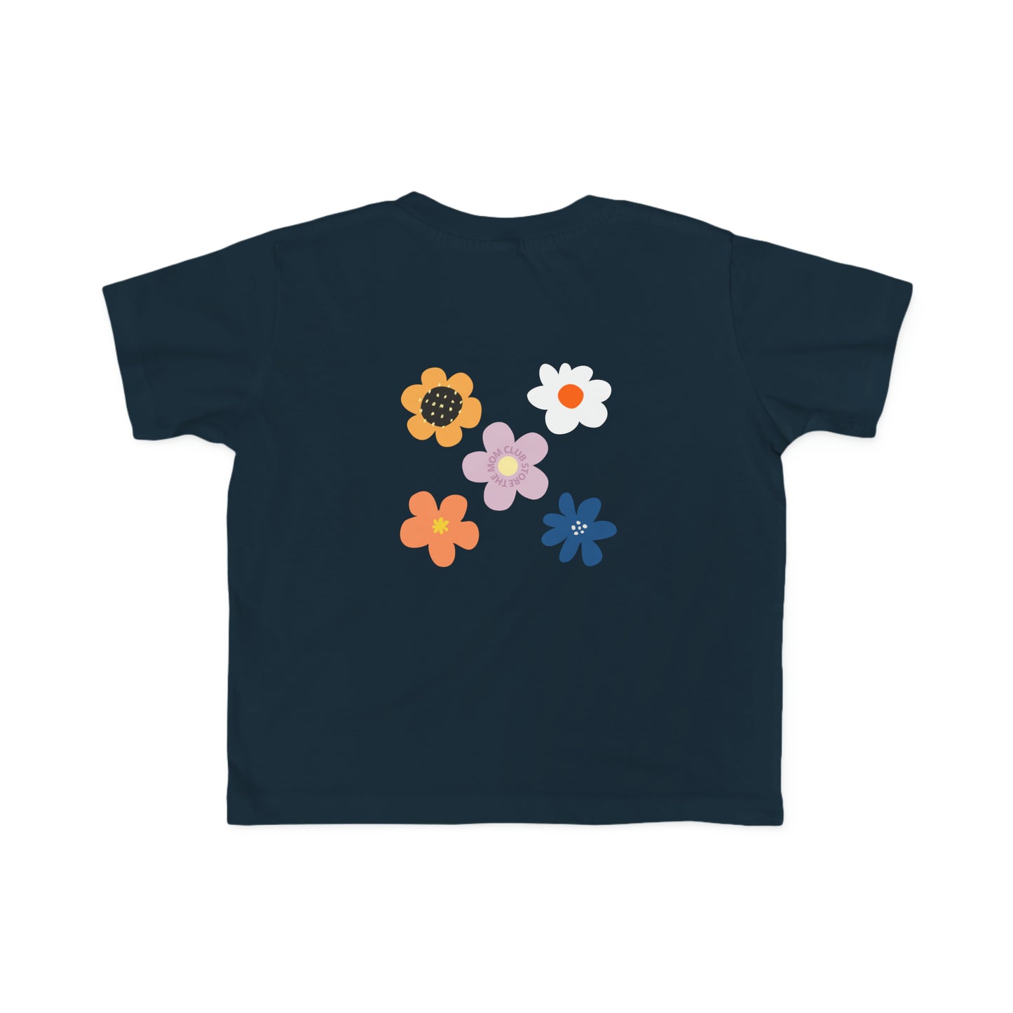 FLOWERS unisex print short-sleeve t-shirt for toddlers