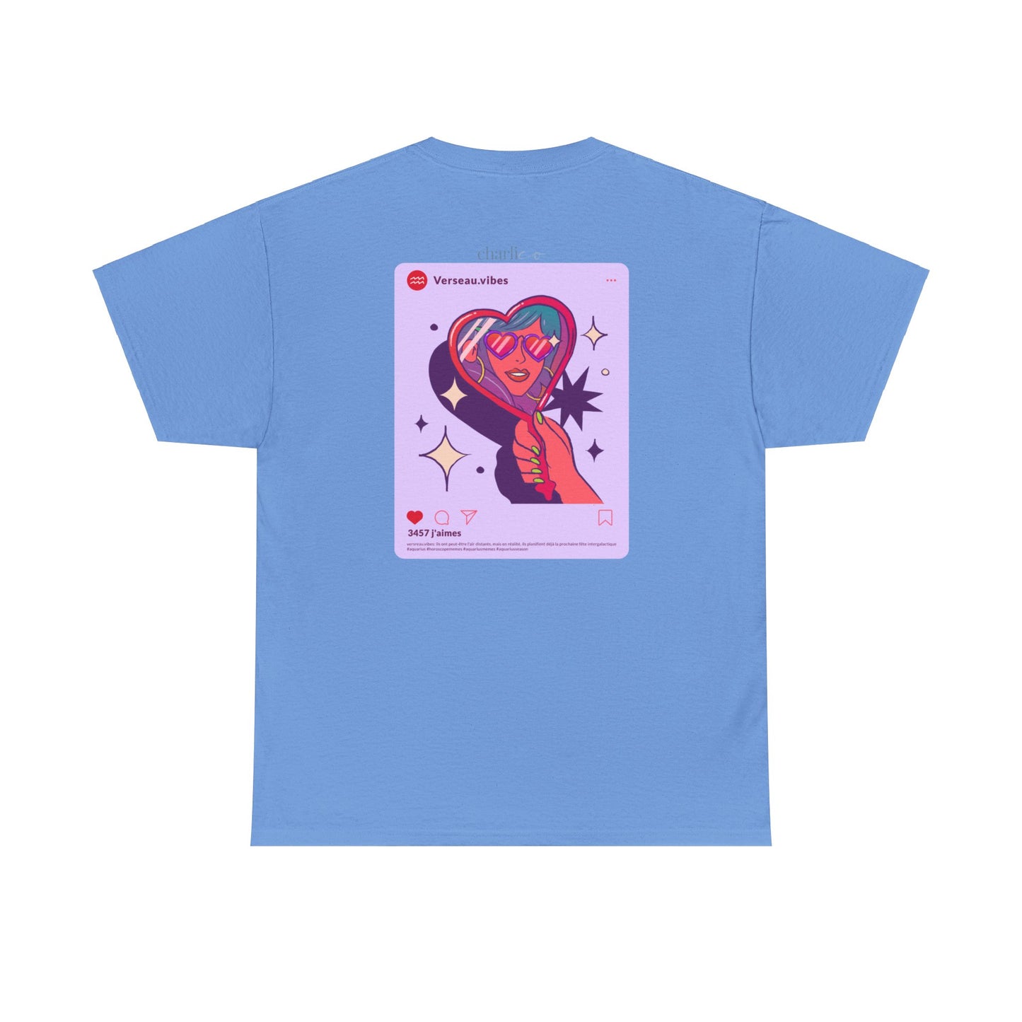 Printable t-shirt -AQUARIUS- for adults