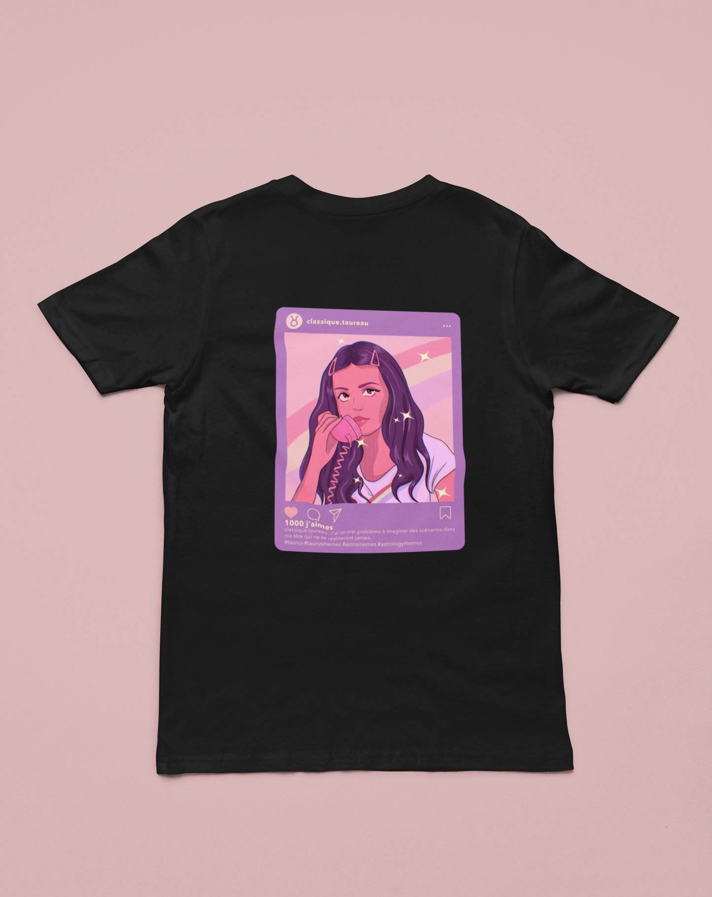 T-shirt à imprimer -TAUREAU- pour adulte