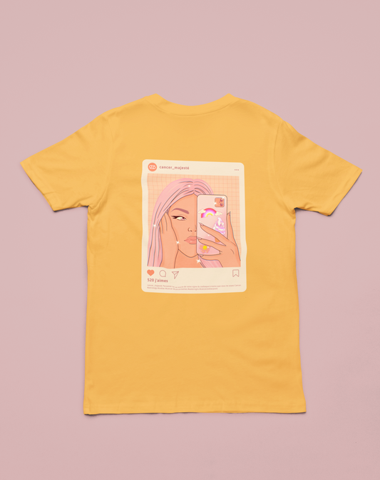 T-shirt à imprimer -CANCER- pour adulte