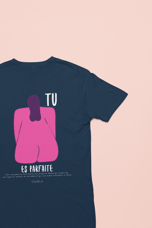 T-shirt with ''you're perfect'' print for adults 
