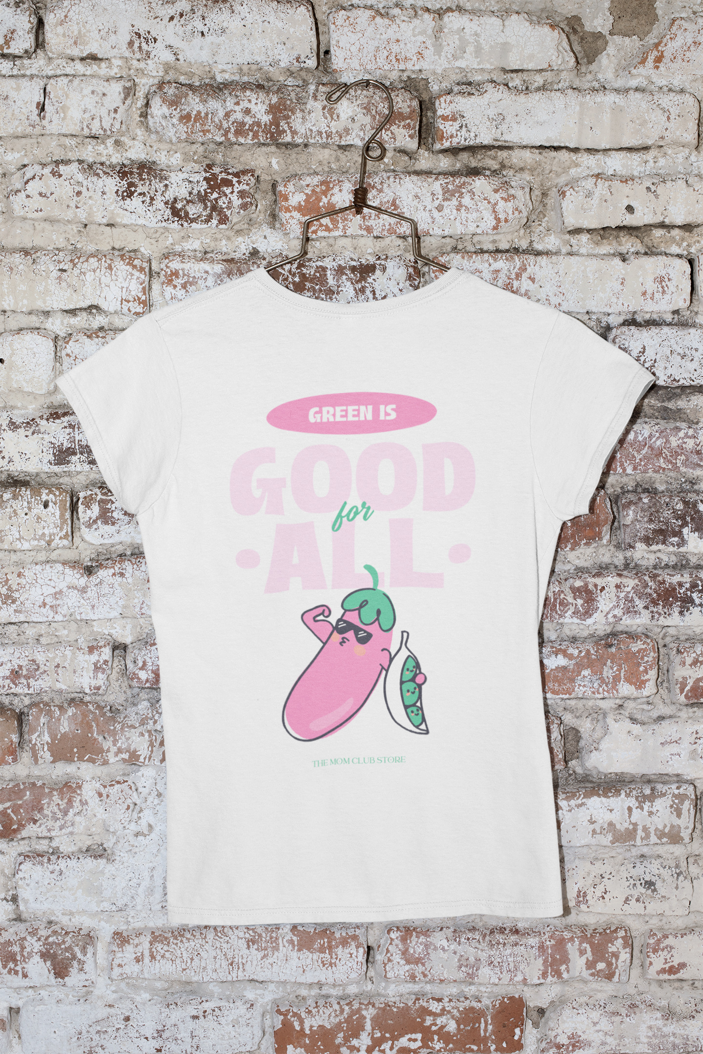 GREEN IS GOOD for all unisex print short-sleeve t-shirt for adults