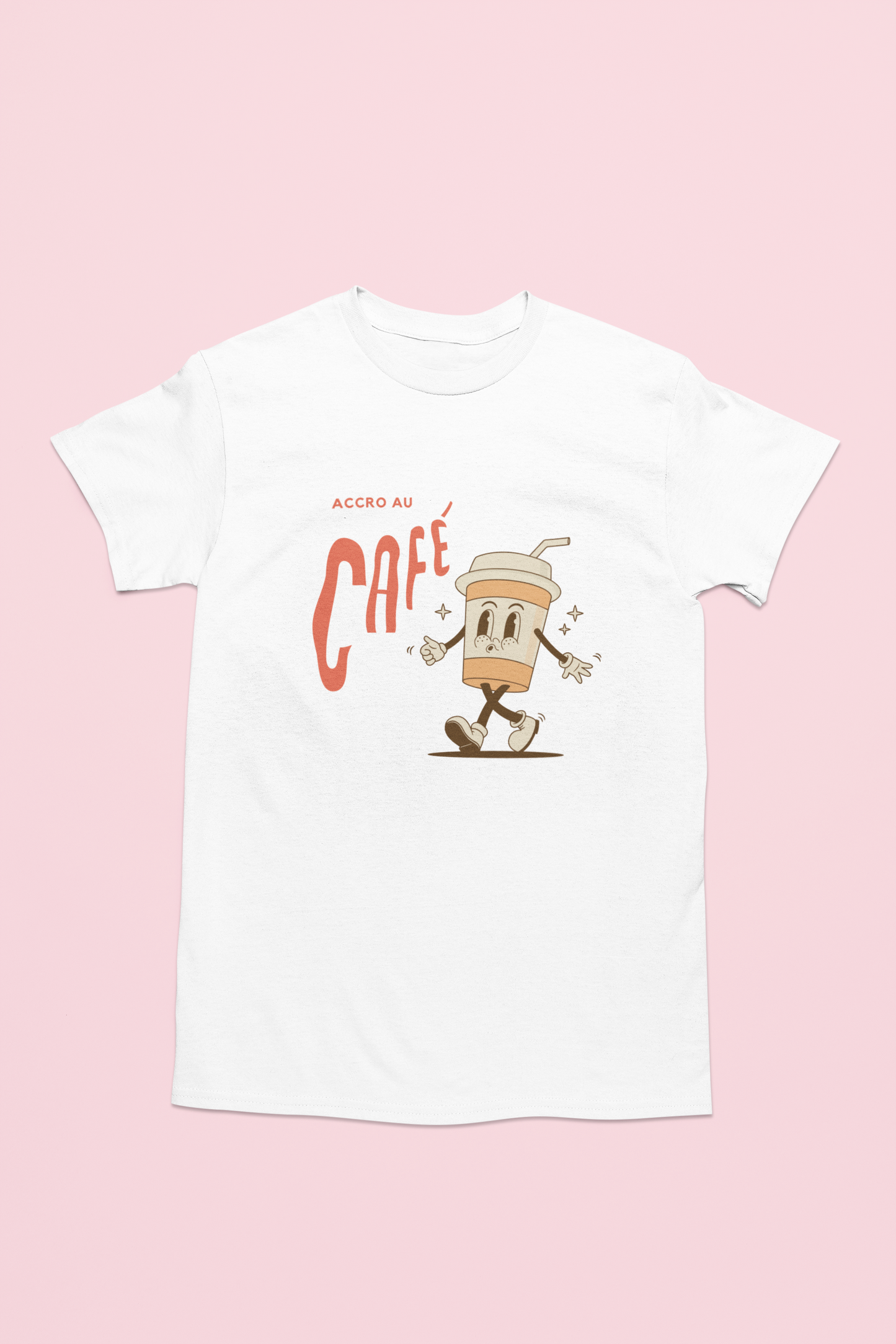 T-shirt ACCRO AU CAFÉ - adulte