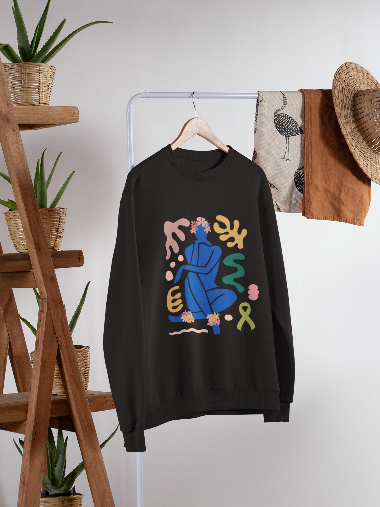 Sweatshirt crewneck -LYME- pour adulte