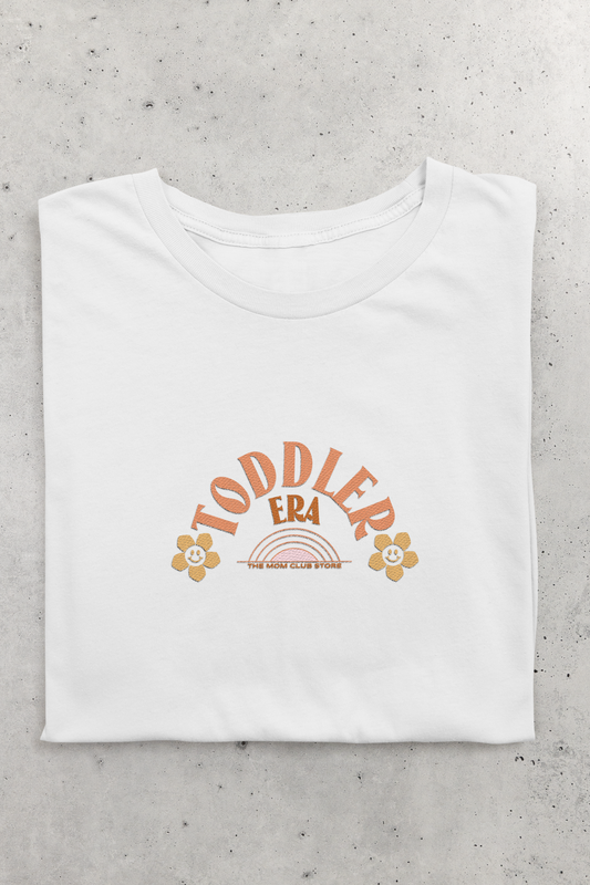 T-shirt à manches courtes à imprimé unisexe TODDLER ERA pour toddler