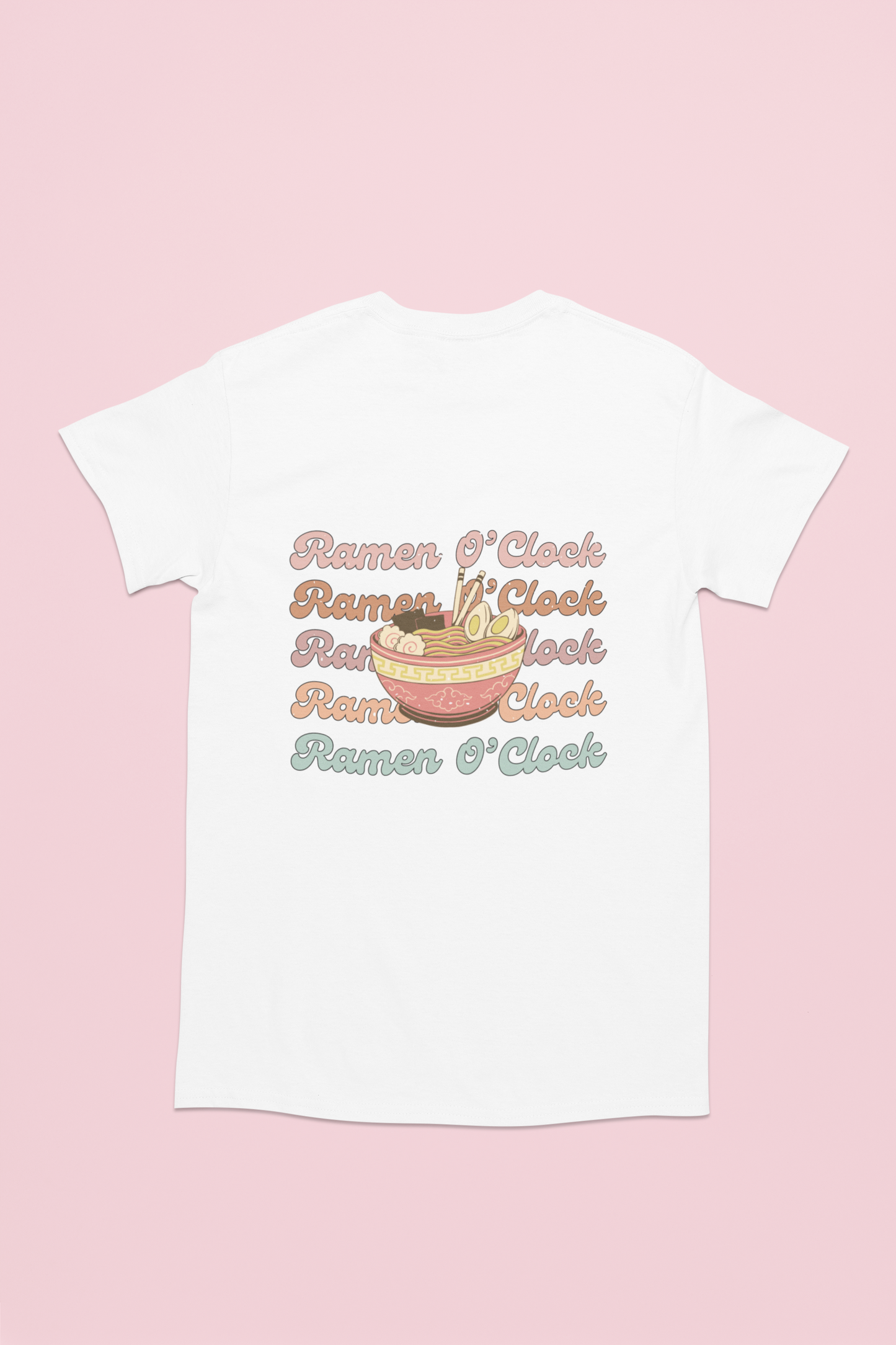 Vintage t-shirt RAMEN O'CLOCK - adulte