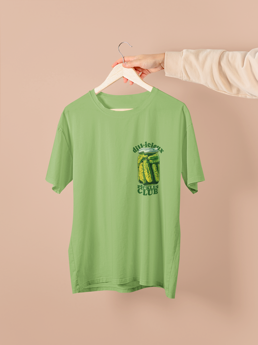 T-shirt à imprimer -DILL-ICIEUX PICKLES CLUB- pour adulte